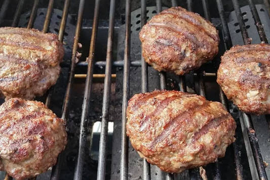 Grilled Bison Burgers