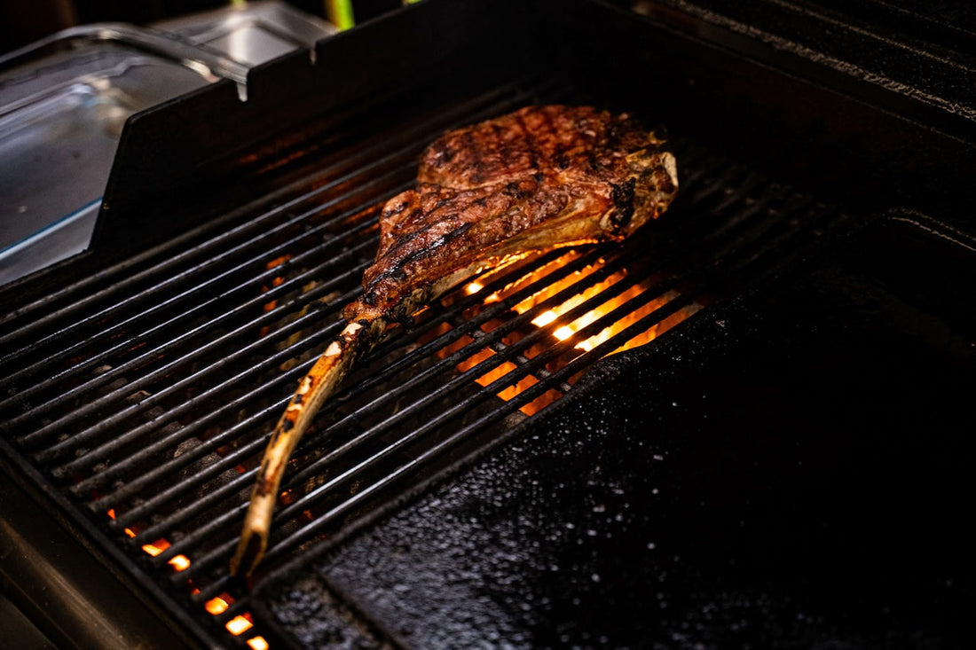 Grilled Tomahawk Ribeye